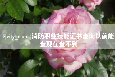克孜勒苏消防职业技能证书查询以前能查现在查不到