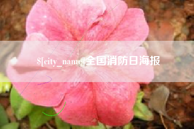 克孜勒苏全国消防日海报