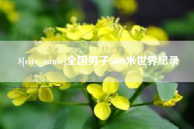 克孜勒苏全国男子5000米世界纪录