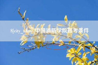 克孜勒苏中国消防学院报考条件