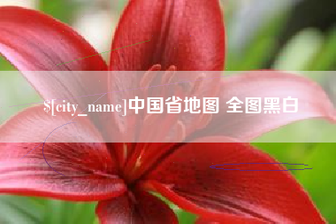 克孜勒苏中国省地图 全图黑白