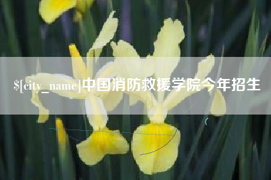 克孜勒苏中国消防救援学院今年招生