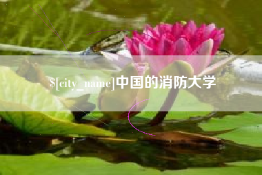 克孜勒苏中国的消防大学