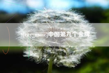 克孜勒苏中国第九个金牌