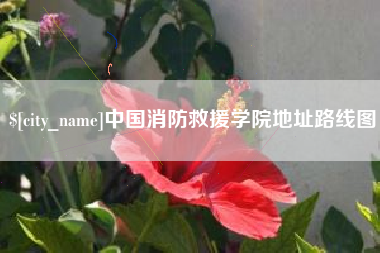 克孜勒苏中国消防救援学院地址路线图