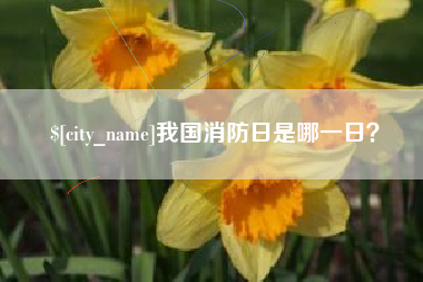 克孜勒苏我国消防日是哪一日？