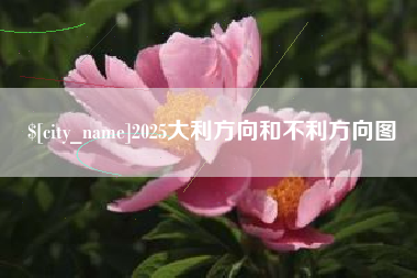 克孜勒苏2025大利方向和不利方向图
