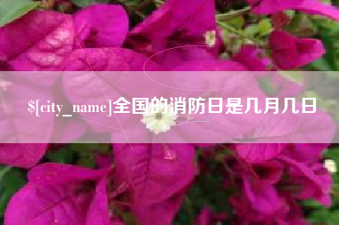 克孜勒苏全国的消防日是几月几日