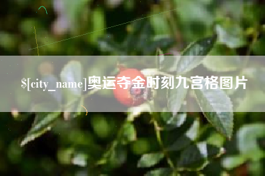 克孜勒苏奥运夺金时刻九宫格图片